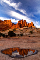 Reflection - Near Moab, Utah