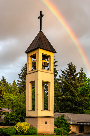 Rainbow - St. Francis of Assisi Church - Wilsonville, Oregon